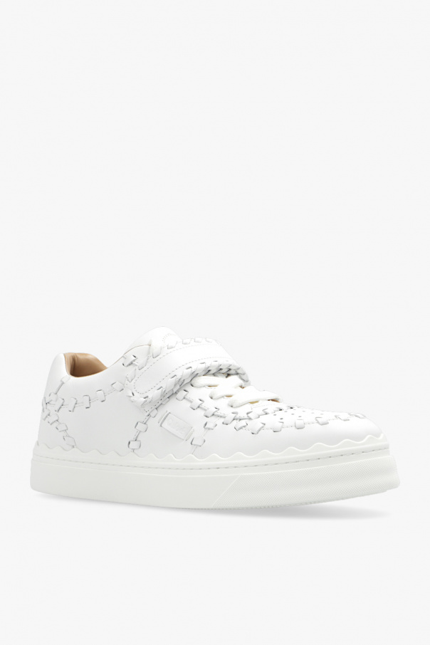 Chloe on sale studded sneakers